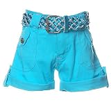 Little Girls Clothing TURQUOISE Shorts 2B REAL Girl Bottoms 4-16