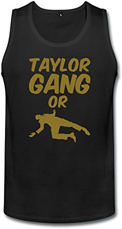 Mens Taylor Gang Die TGOD Shirts Hoodies Crewnecks Cotton Tank Top M Black