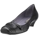 Jouer Le Style Ballerina Glatt Leder J373, schwarz