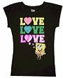Nickelodeon - SpongeBob Love Love Love Muscle Tee for women