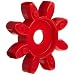 Lovejoy Curved Jaw Coupling Spider, Urethane, Inch