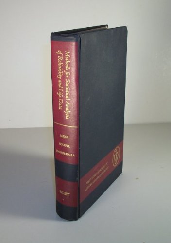 Methods for Statistical Analysis of Reliability and Life Data (Wiley Series in Probability and Statistics - Applied Probability and Statist