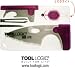 Tool Logic - ICE Lite - Credit Card MultiTool - Purple