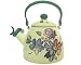 Kitchen & Housewares : Pfaltzgraff Flower Market Whistling Tea Kettle