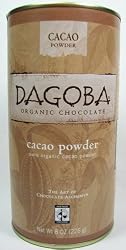 Dagoba Organic Chocolate Fair Trade Certified Cacao Powder 8 Ounce