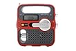 Etón FR360R Solarlink Self-Powered Digital AM/FM/NOAA Radio with Solar Power, Flashlight and Cell Phone Charger (Red)