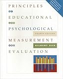 Principles of Educational and Psychological Measurement and Evaluation