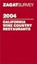 Zagatsurvey 2004 California Wine Country Restaurants (Zagatsurvey: California Wine Country Restaurants)