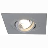 ROW 1 GU10 Einbaustrahler silber-grau