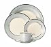 Lenox Blue Frost Platinum Banded Ivory China 5-Piece Place Setting, Service for 1