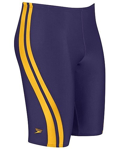 SPEEDO Quantum Splice Jammer,Navy/Gold,30