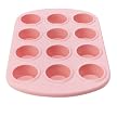 Silicone Solutions Mini Muffin Pan - Pink