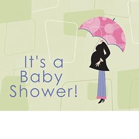 Mod Mom Baby Shower Invitations 8ct