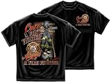 Firefighter Always A Fire Fighter Public Service T-Shirt