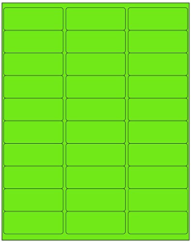 600 Blank Labels 2-5/8