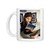An 8-year old girl reading, France, Europe Photo Mugs