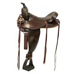 15 1/2" Tex Tan Flex Endurance Saddle with Horn