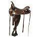15 1/2" Tex Tan Flex Endurance Saddle with Horn
