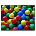 100 bunte Plastikb�lle B�lle f�r B�llebad T�V gepr�ft cantontoys