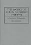 The Works of Allen Ginsberg, 1941-1994: A Descriptive Bibliography (Bibliographies and Indexes in American Literature)