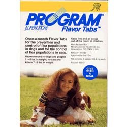 Novartis Program for Dogs & Puppies 21-45-lbs and Cat 7-15-lbs (Yellow)