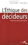 L éthique des décideurs