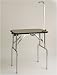 Pet Product 490HP 30 L x 19 W x 34 H Hollow Panel Wood Grooming Table with Arm