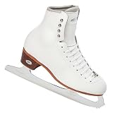 Riedell Black 25J TS Kids Figure Ice Skates