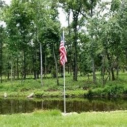 New 16 Telescoping Flag Pole