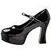 Funtasma by Pleaser Women's Platform Mary Jane,Black Patent,11 M