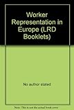 Worker representation in Europe