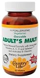 Country Life - Chewable Adult's Multi, 60 wafers