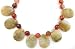 Amber Necklaces 14mm Carnelian with Quartz Beads Beaded Necklace 18 Long