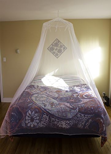 Mosquito Net Conical Canopy - Keep Bugs Insects Away Naturally / Ideal for Home, Patio, Travel, Hammock or Camping - with Carry Bag