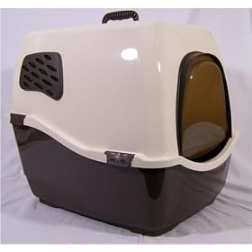 XL Bill Cat Toilet Litter Tray with Filters & Flap