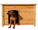Hundehütte Hundehaus Massivholz wetterfest XL