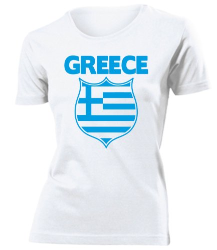 FUSSBALL WM 2014 – GRIECHENLAND FANSHIRT 3333(F) Gr. S