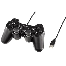 Hama - Manette de jeux "Black Force" - USB