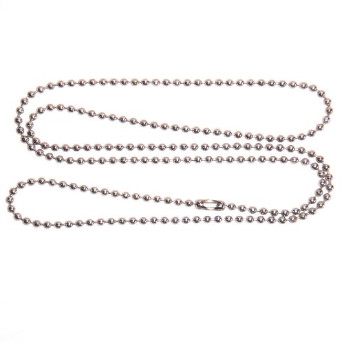10 pack - 24" inch ball chain necklace - 2.4mm - m…