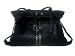 Extra 50% Off Huge Flexible Leather Shoulder Bag Handbag Purse LSH_BLACKZT_XLG3
