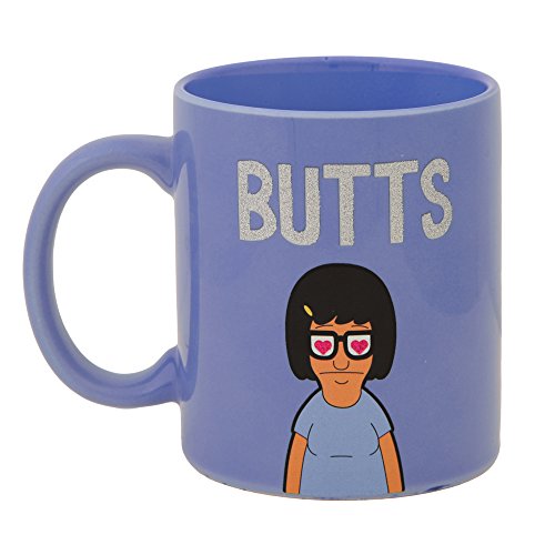 Bob's Burgers Tina Butts Glitter Boxed 11 Oz. Ceramic Mug