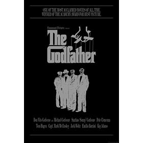 Godfather Al Pacino Marlon Brando Mafia Movie Poster 24 x 36 inches