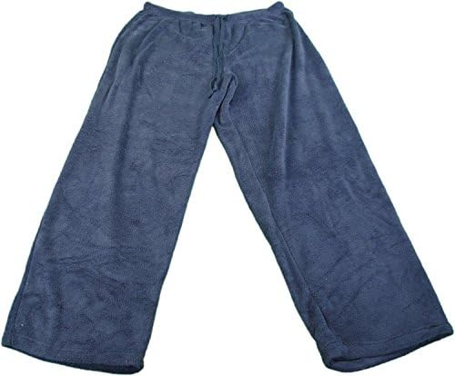 Stan Herman Ladies Plush Lounge/Sleep Pajama Pants Blue
