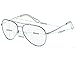 LUENX Aviator Sunglasses Men Women Polarized UV400 Metal Frame 60MM
