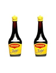 Grocery: Jugo Maggi Seasoning Sauces Lot Of Two 3.38 oz Each Glass Bottles Sealed