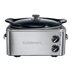 Cuisinart CSC650U Slow Cooker Stainless Steel 6.5 Litre