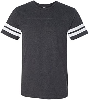 LATMens Fine Jersey Crew Neck Short Sleeve Football Tee (6937)