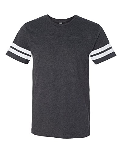 LATMens Fine Jersey Crew Neck Short Sleeve Football Tee (6937)