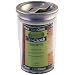 ClickClack 201590 Accents 1-2/7-Quart Canister with Metallic Lid and Black Toggles