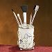 New Floral Blue Dragonfly Cosmetic Brush Holder Decoration Collectible